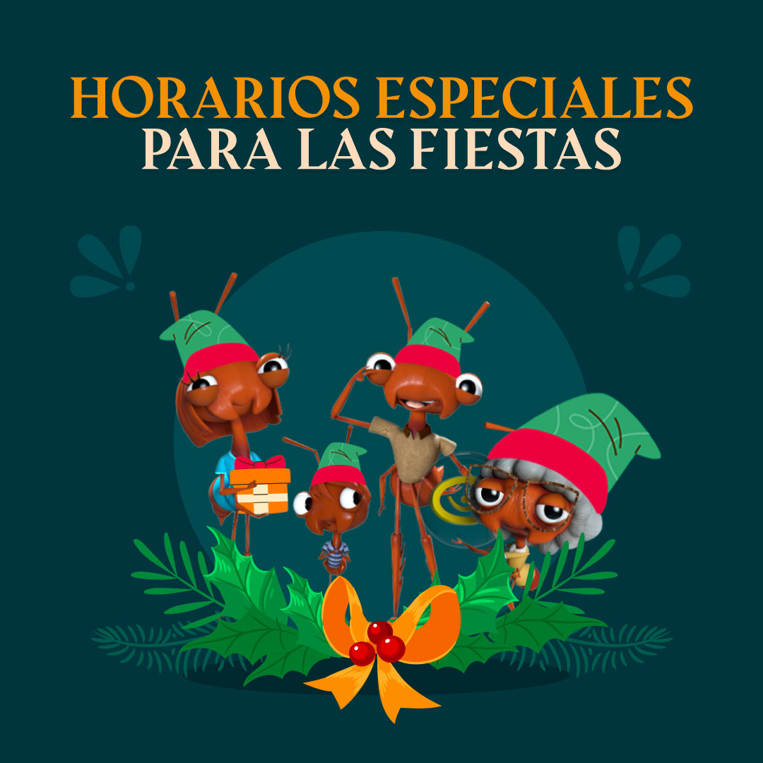 Horarios Especiales para diciembre y enero