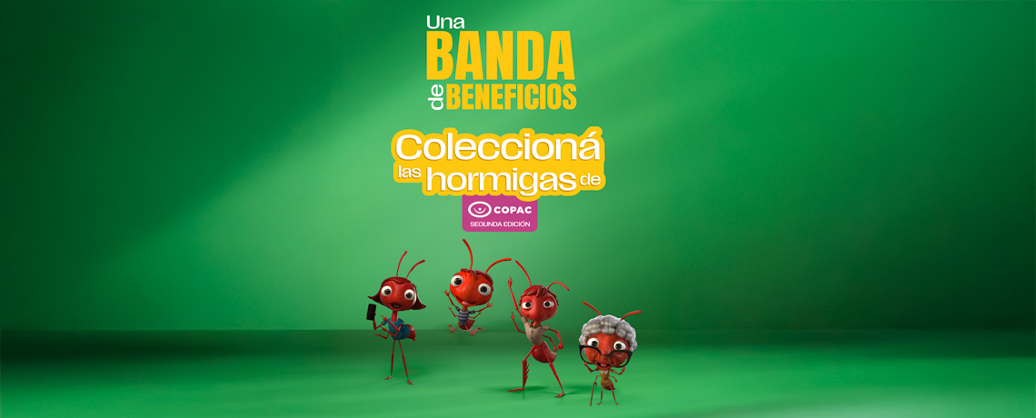 ¡Llegaron las nuevas hormigas COPAC para ampliar tu colección!