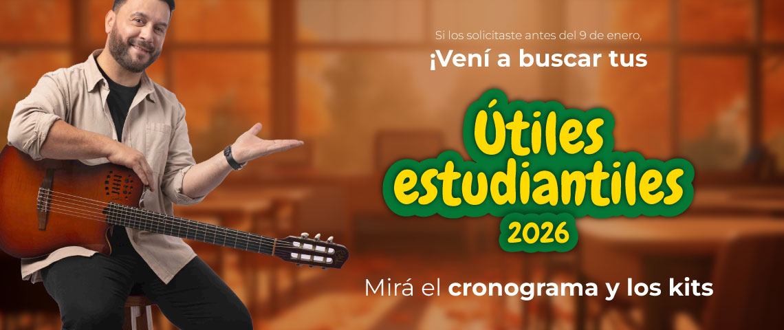 Entrega de utiles estudiantes 2026