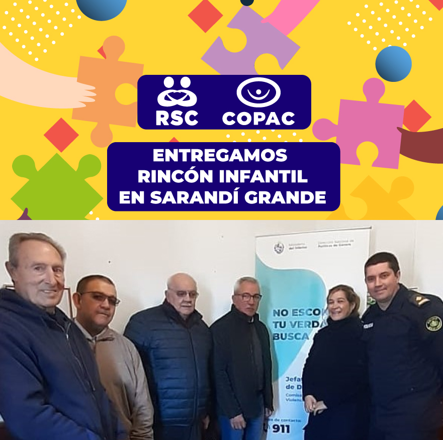 Entregamos Rincón Infantil en Sarandí Grande