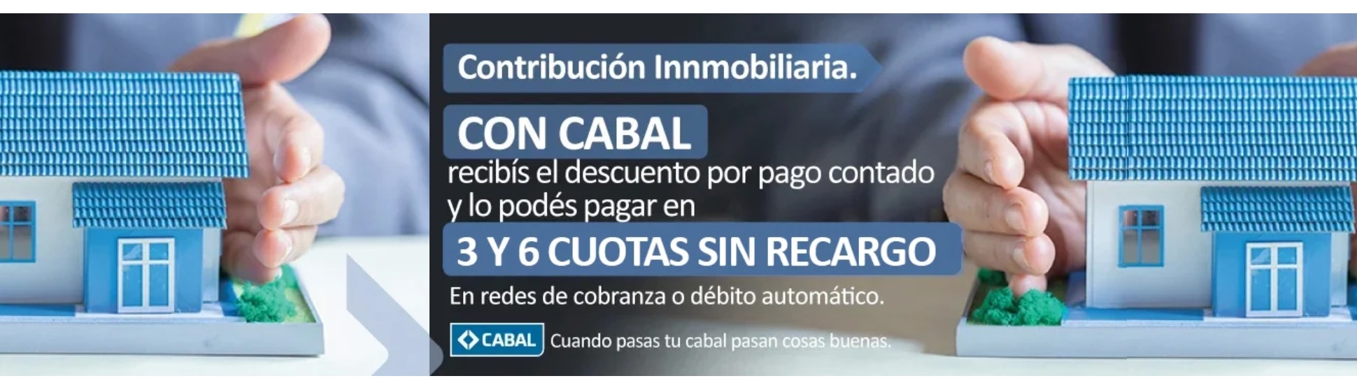 contribución con tarjeta de crédito CABAL