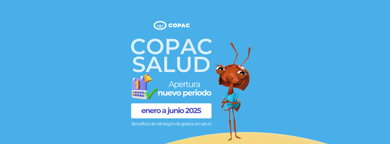 COPAC SALUD: nueva apertura del beneficio!