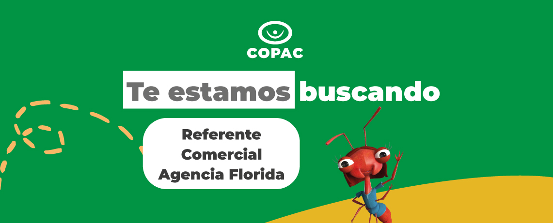 Te estamos buscando: Referente Comercial para Agencia Florida