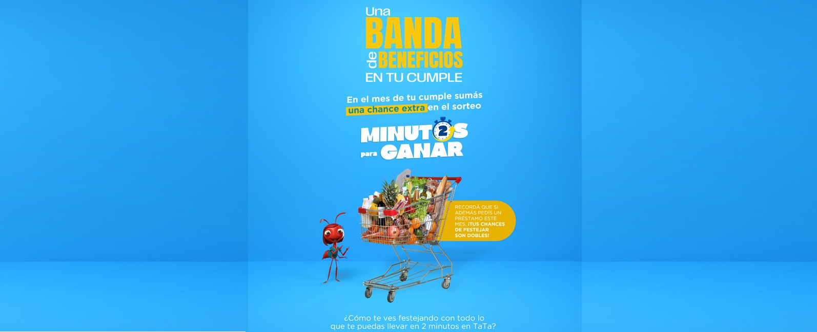 En el mes de tu cumple, ¡queremos celebrar contigo!