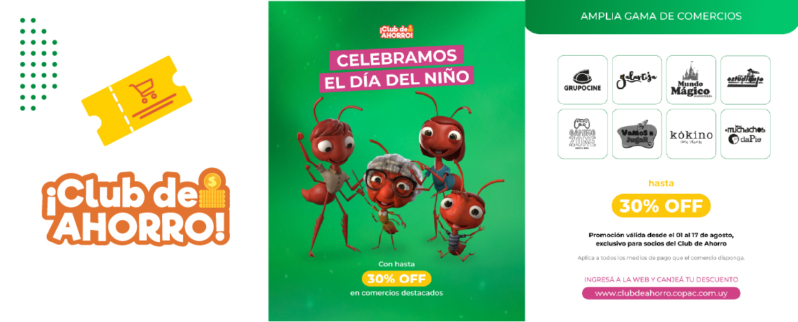 ¡El Día del Niño se festeja con más beneficios en COPAC!