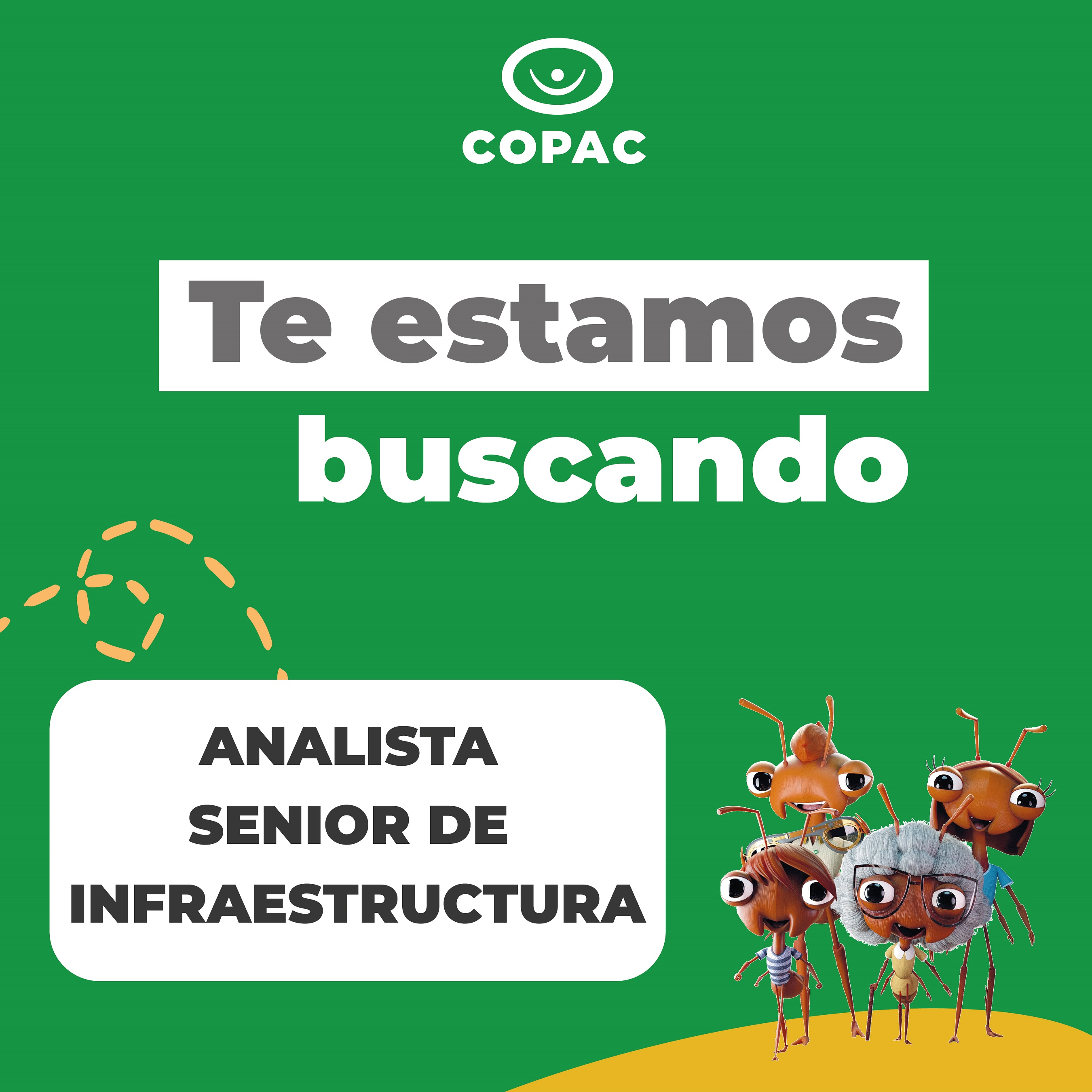 ¡Te estamos buscando!